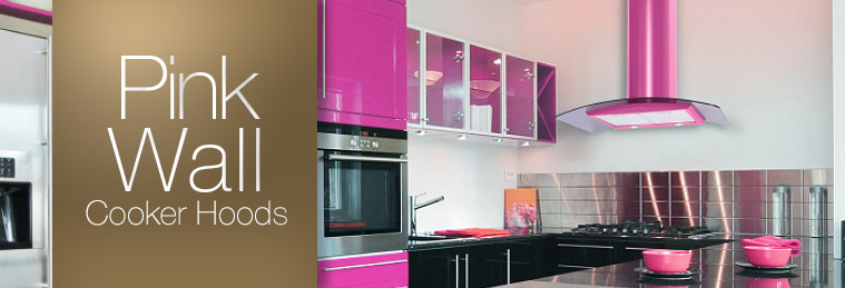 Pink Wall Mounted Cooker Hoods Pink Wall Mounted Cooker Hoods